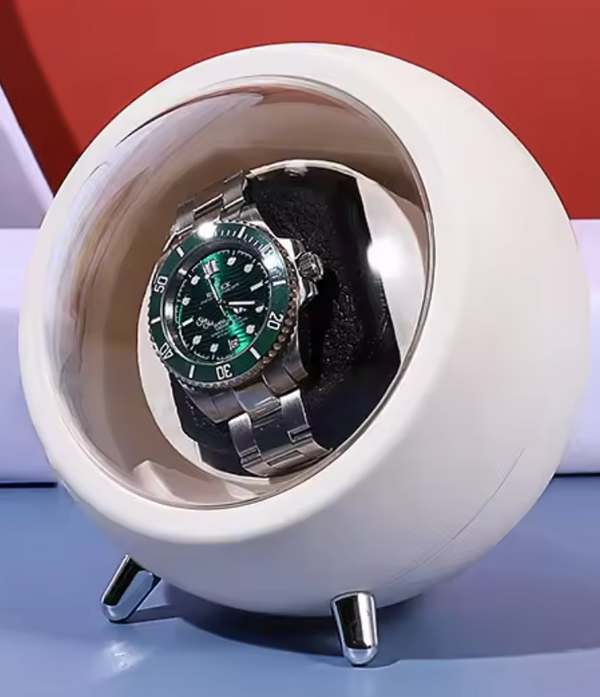 remontoir de montre unique pour montres automatiques - Sphère blanche